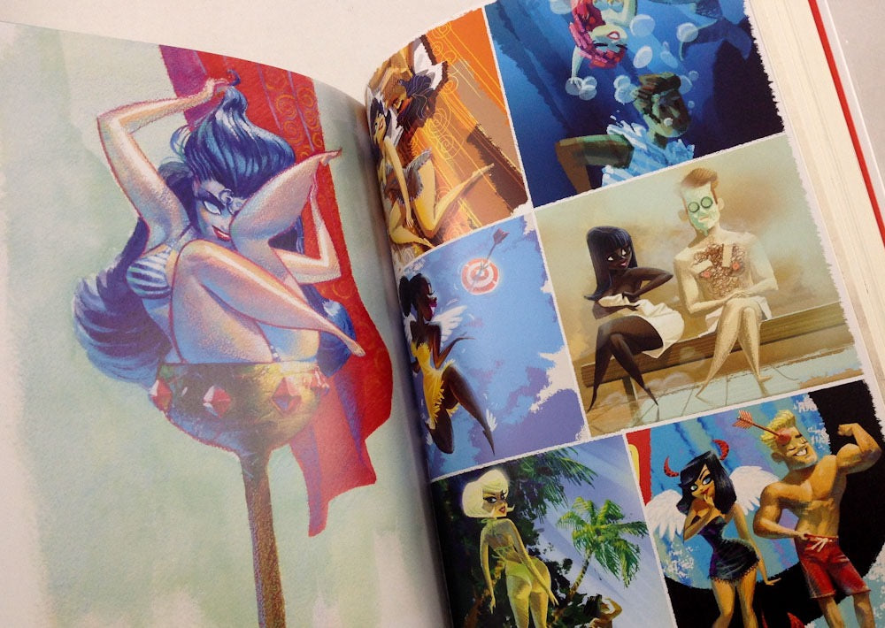 Inspire: Collected Drawings, Paintings & Digital Works of Viktor Kalvachev - Deluxe Edition - Signed