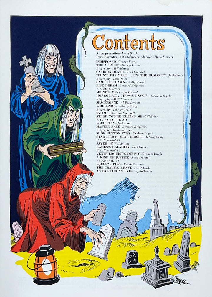 Horror Comics of the 1950's - The EC Horror Library of the 1950's