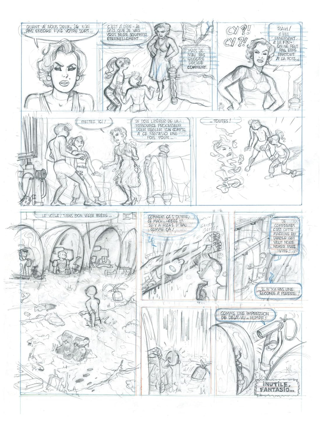 Spirou et Fantasio: La Mémoire du Futur Cahiers 2