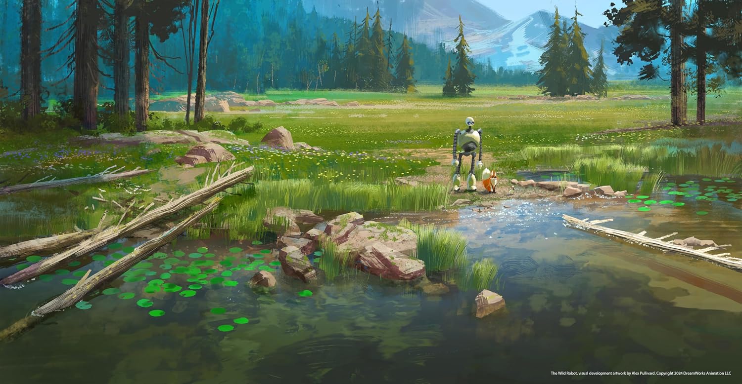 The Art of DreamWorks' The Wild Robot - Signed Deluxe Edition