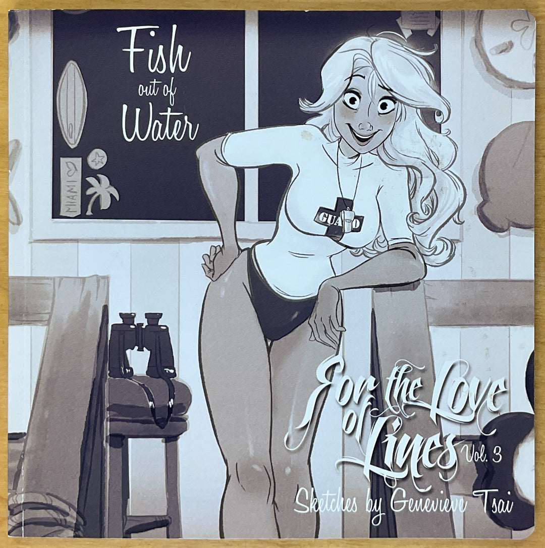 For the Love of Lines Vol. 3: Fish Out of Water - Inscribed with a Drawing