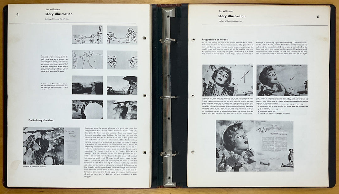 How I Make A Picture by Jon Whitcomb - Famous Artists Advanced Program