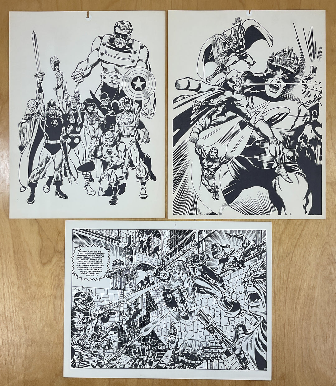 Marvelmania Comic Artists Inking and Coloring Kit