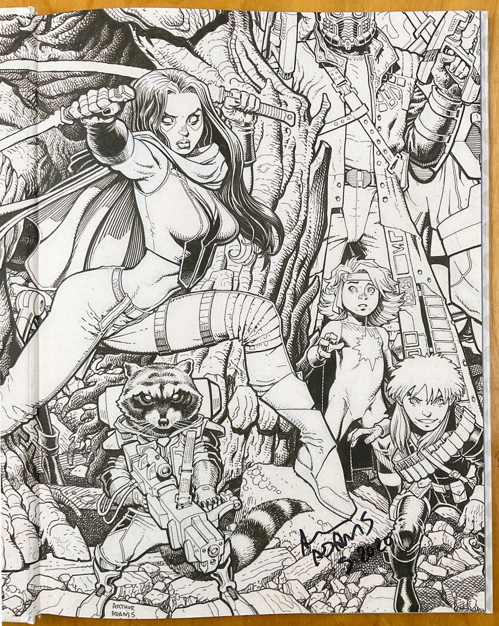 The Marvel Art of Arthur Adams - Signed Limited