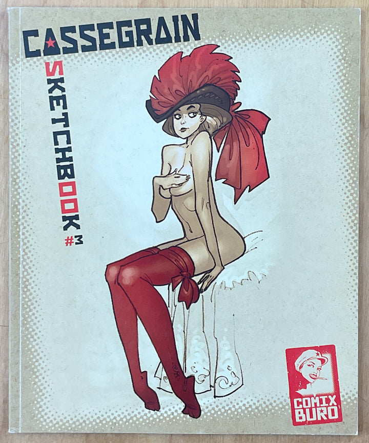 Cassegrain Sketchbook #3 - Signed & Numbered