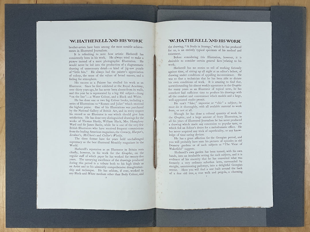 The Art Of The Illustrator: W. Hatherell And His Work