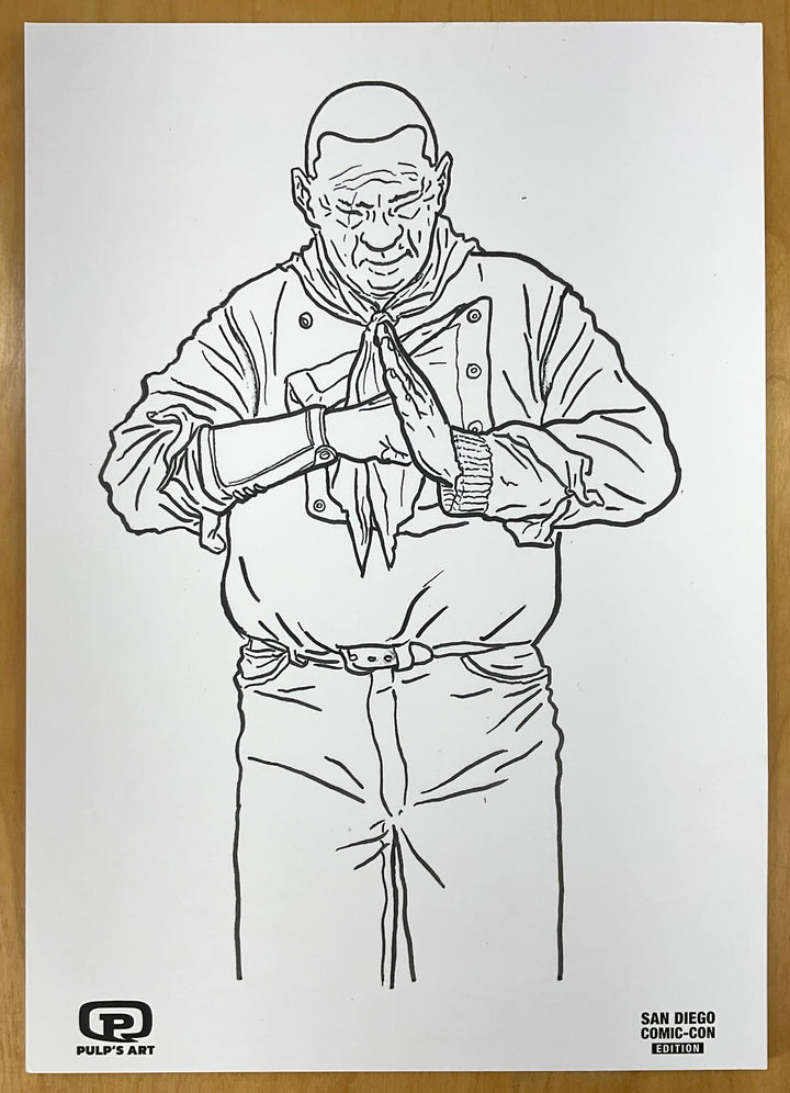 Shaolin Cowboy: Staying A.I.Live #1-2 Oversize B&W Edition- Signed - Near Fine