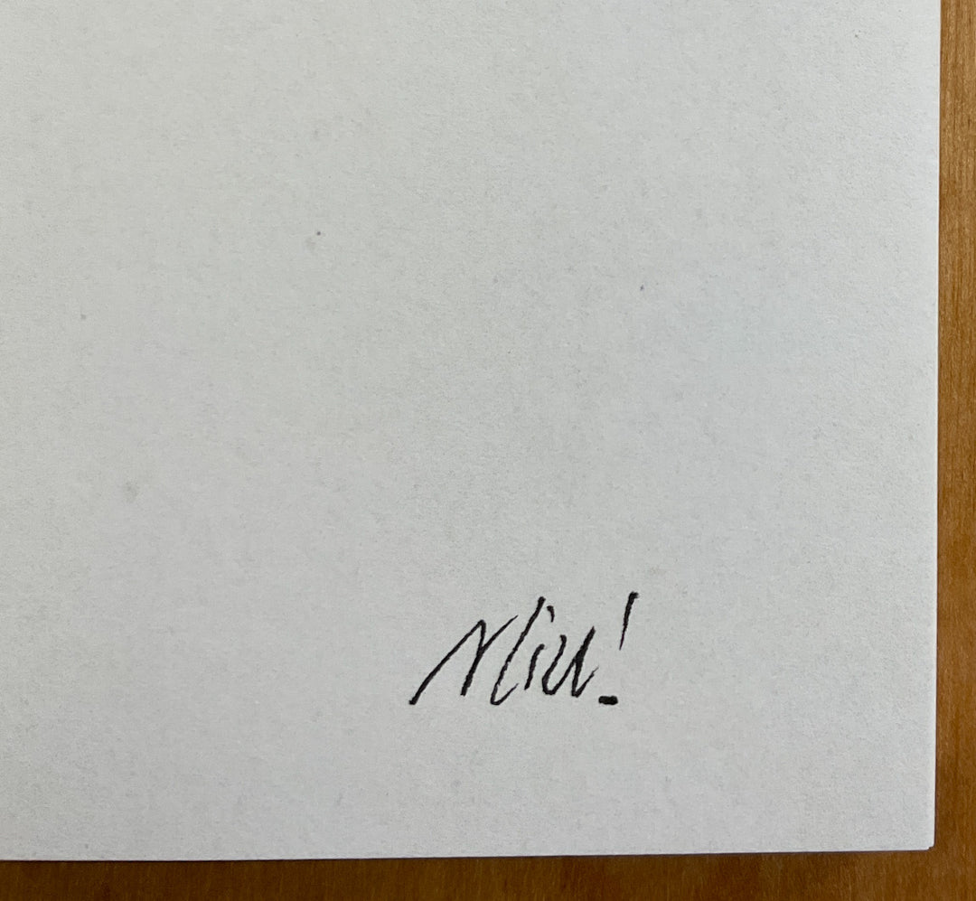 Sketchbook of Naicheng Liu - Signed First Printing