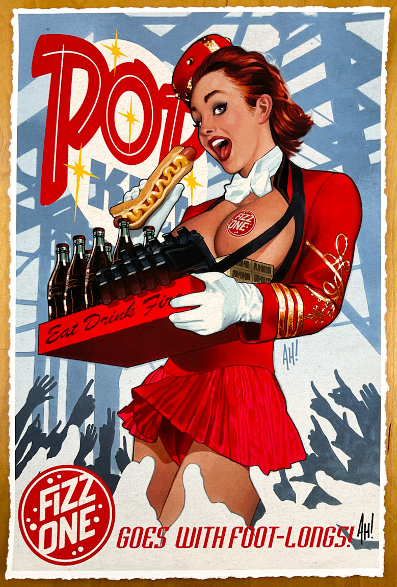 Pop Kill - Signed Limited Edition Giclee Print – Stuart Ng Books
