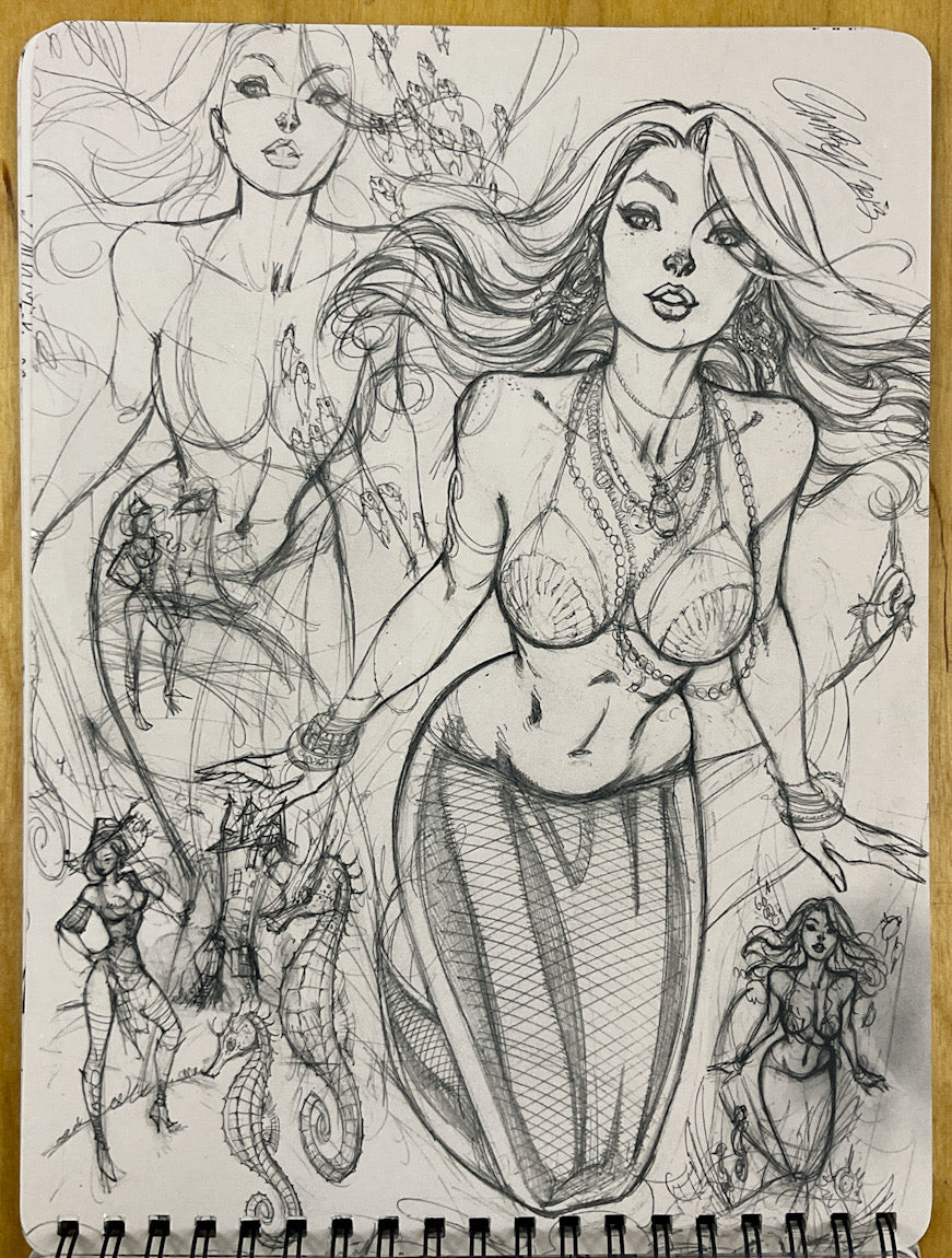 J. Scott Campbell's The Ruff Stuff Sketchbook Set of Volumes 3 and 4