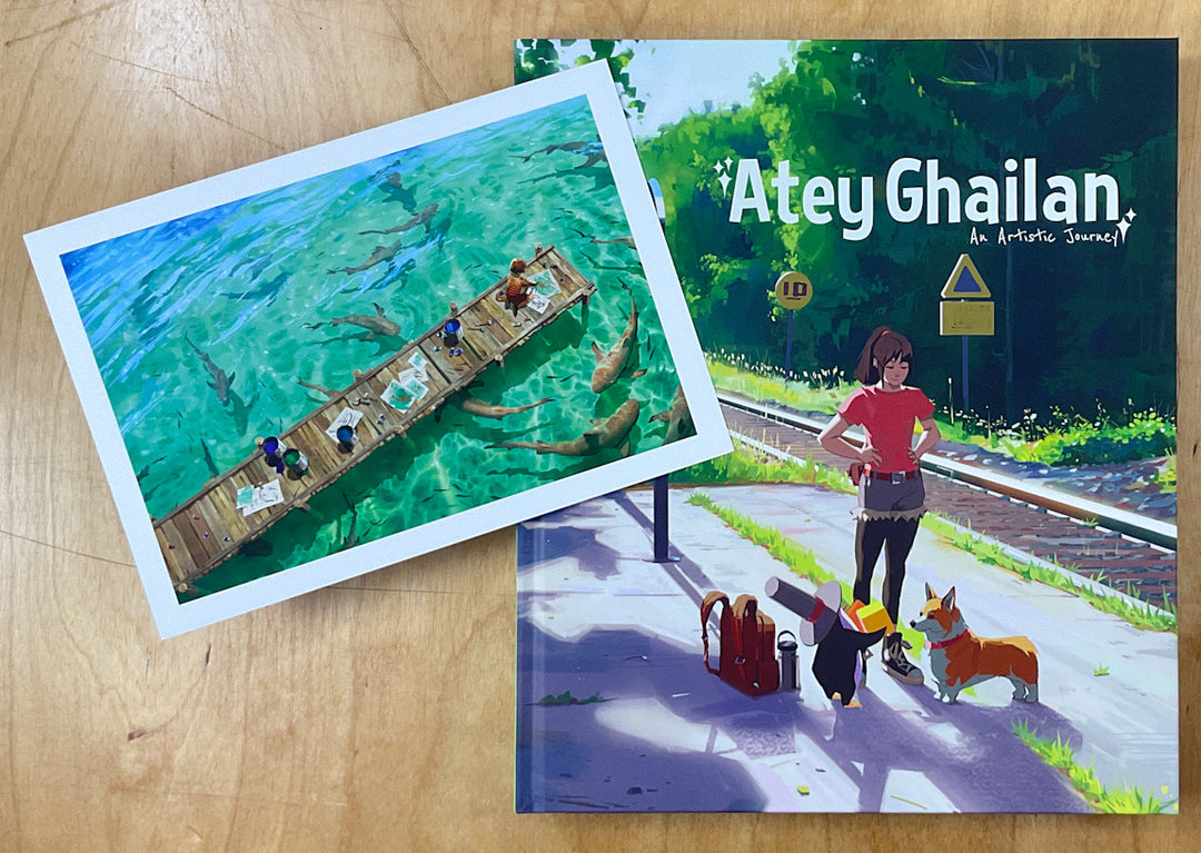 Atey Ghailan: An Artistic Journey- Signed Kickstarter Edition