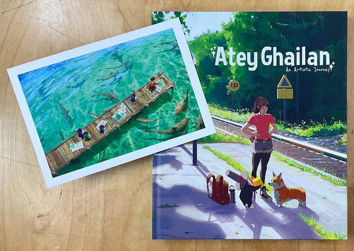 Atey Ghailan: An Artistic Journey- Signed Kickstarter Edition