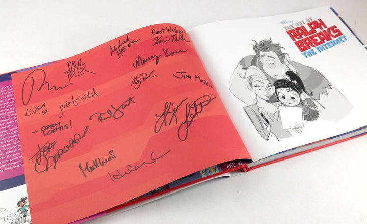 The Art of Ralph Breaks the Internet: Wreck-It Ralph 2 - First Printing Signed by the Directors and 13 Artists