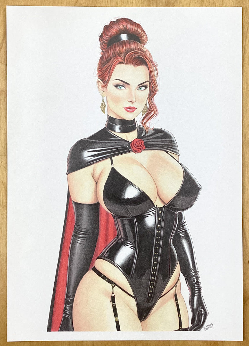 Black Queen Pin-Up