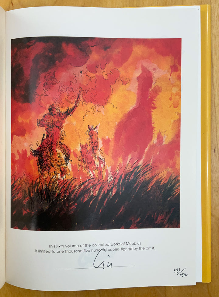 Moebius 6: Young Blueberry - Signed & Numbered Hardcover