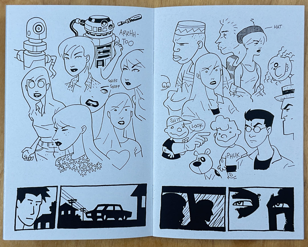 Under Beneath: Another Collection of Drawings by Glen Murakami - Signed & Numbered