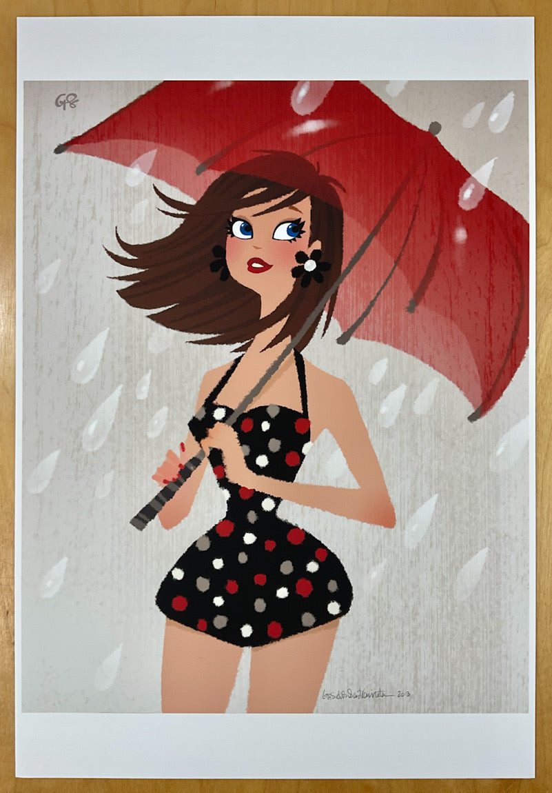 Umbrella - Signed Print