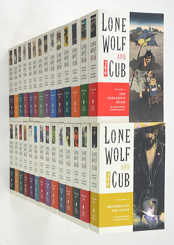 Lone Wolf and Cub Vols. 1-28 - Complete Set of First Printings