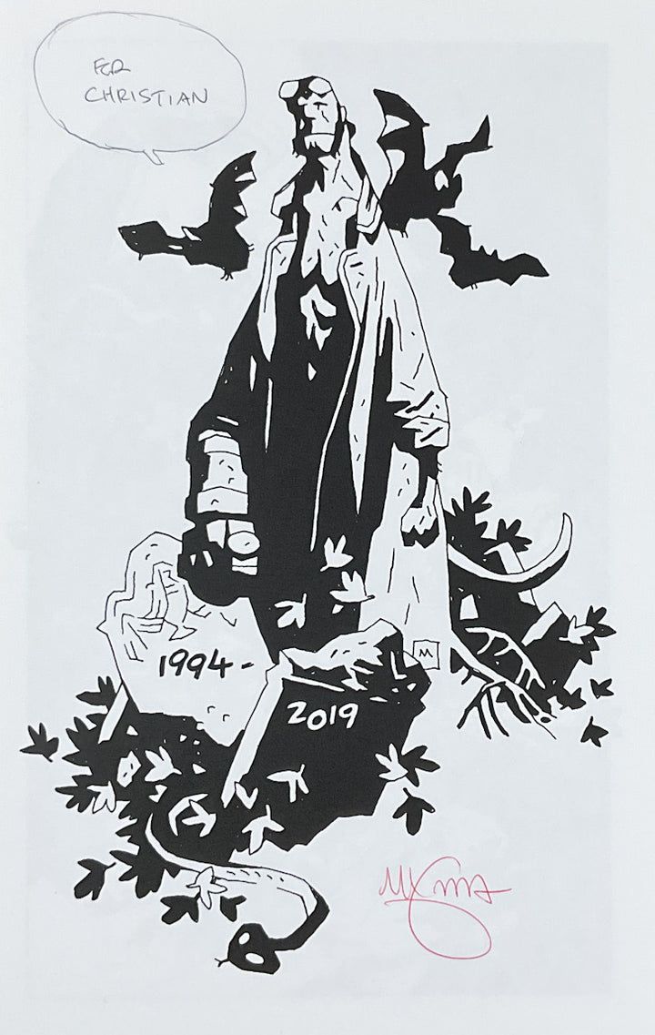 Hellboy 25 Years - Signed & Numbered