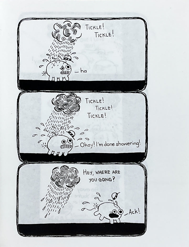 Mr. Boombha Goes for a Walk - Inscribed with a Drawing