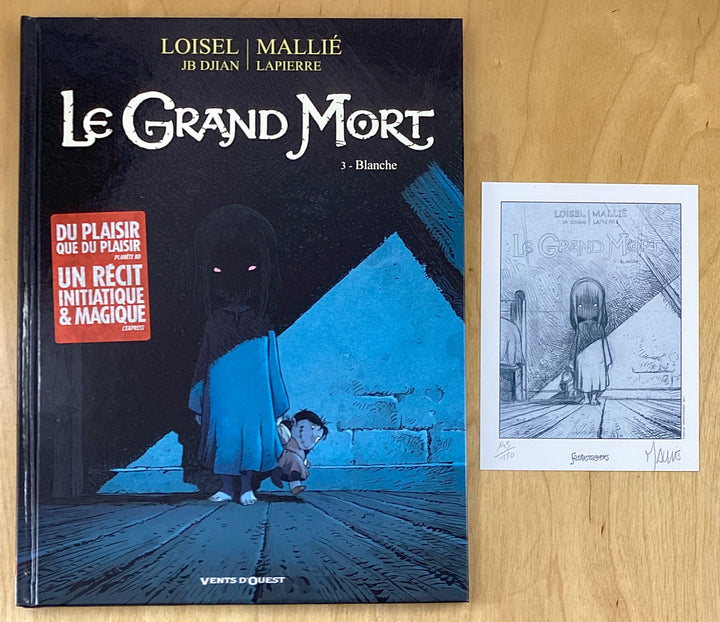 Le Grand Mort, Tome 3 - Blanche - With a Signed & Numbered Exlibris