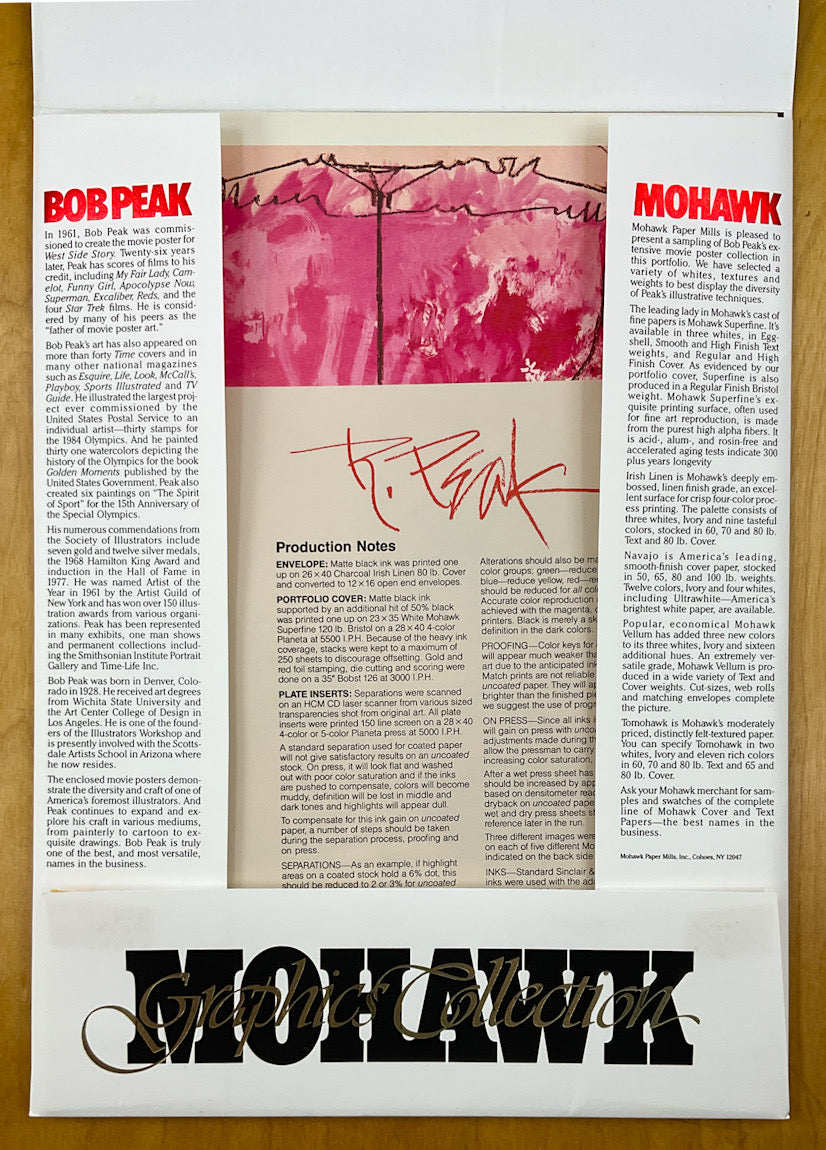 Mohawk Graphic Collection: R. Peak at the Movies