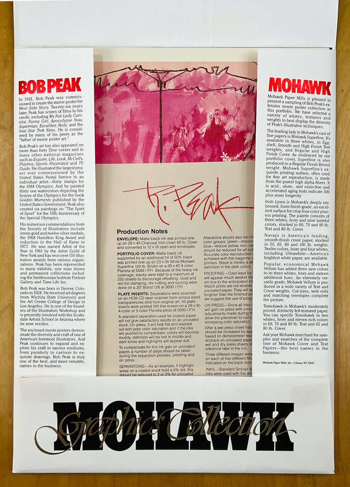 Mohawk Graphic Collection: R. Peak at the Movies