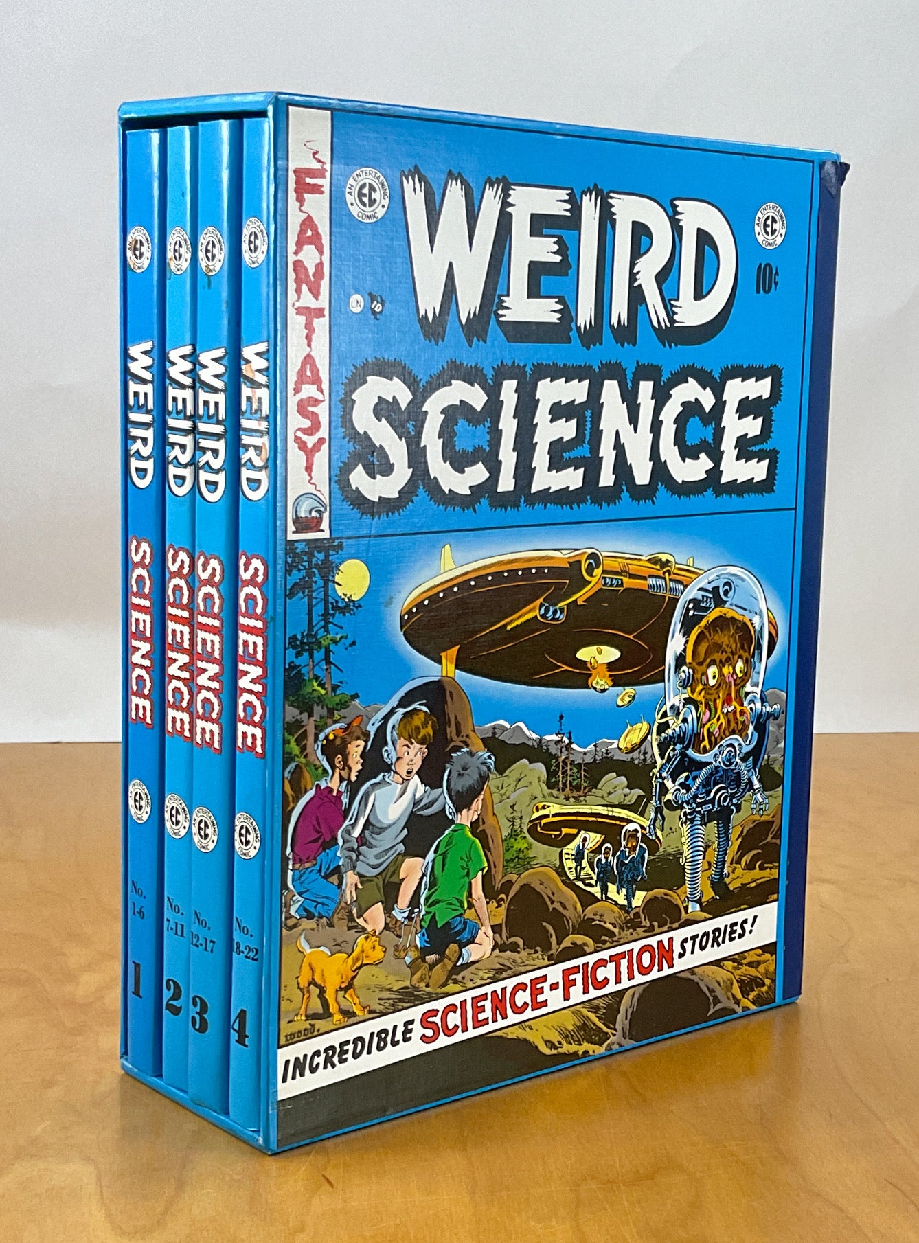 The Complete Weird Science EC 新本未読　4冊組 The Complete Weird Science Set - The Complete EC Comics Library