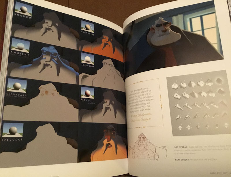 Klaus - The Art of the Movie - First Printing Signed with a Drawing