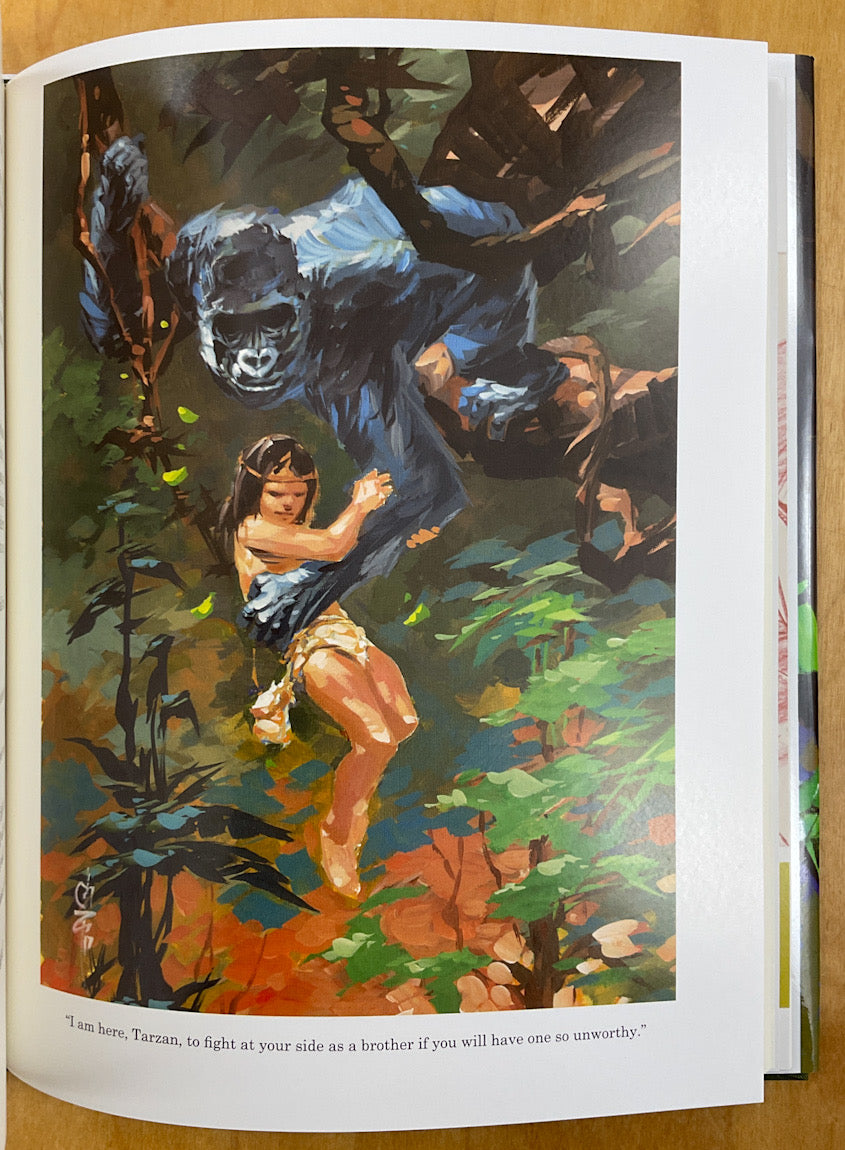 Tarzan and the Cannibal King - Deluxe Edition - Inscribed with a Drawing