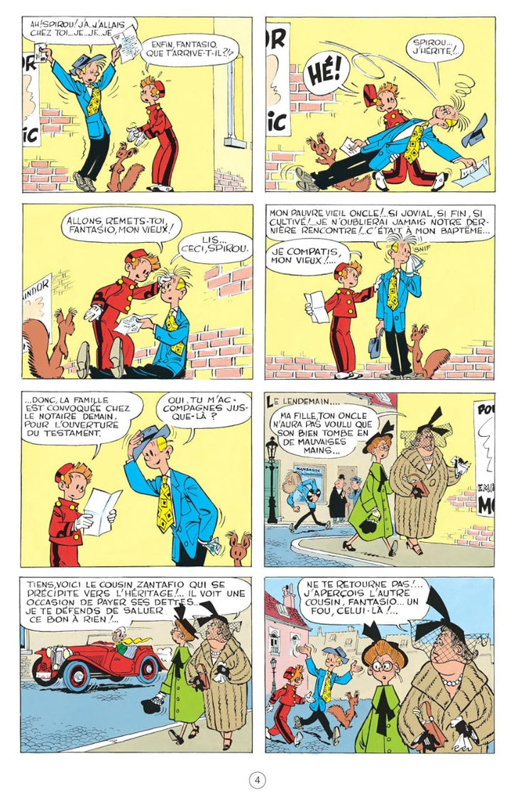 Spirou Et Fantasio 4: Spirou Et Les Heritiers