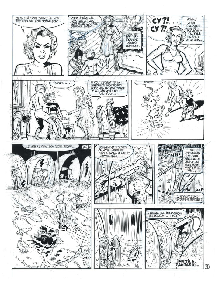 Spirou et Fantasio: La Mémoire du Futur Cahiers 2