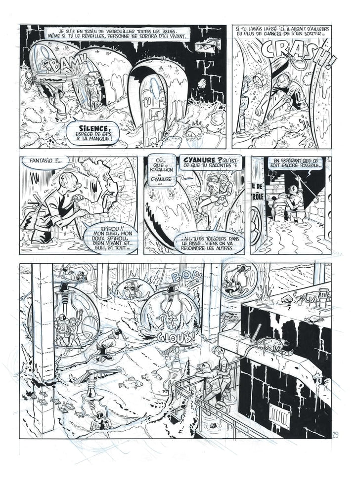Spirou et Fantasio: La Mémoire du Futur Cahiers 2