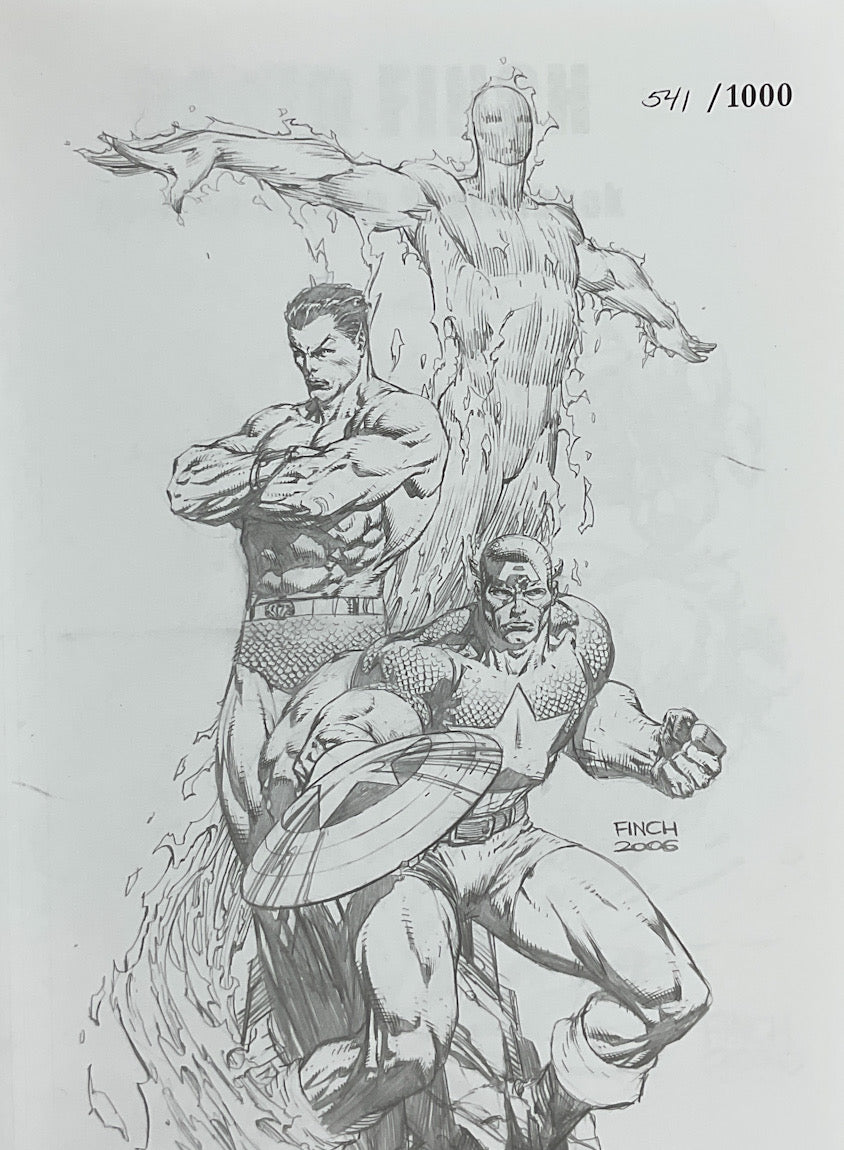 David Finch Limited Edition Sketchbook Vol. 2 - Signed & Numbered