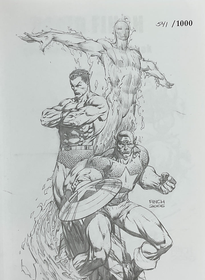 David Finch Limited Edition Sketchbook Vol. 2 - Signed & Numbered