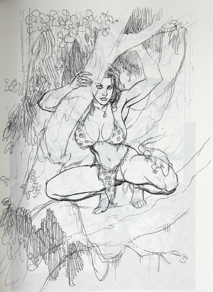 Frank Cho's Sketchbook (2001) Signed & Numbered