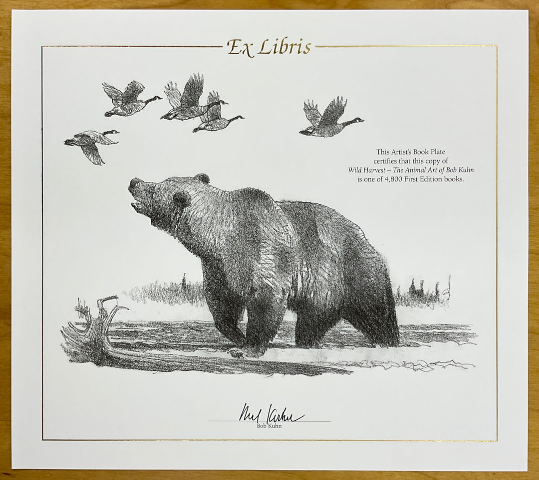 Wild Harvest: The Animal Art of Bob Kuhn - Signed