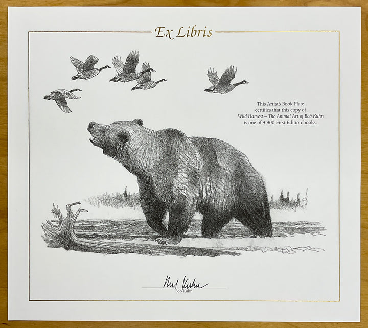 Wild Harvest: The Animal Art of Bob Kuhn - Signed