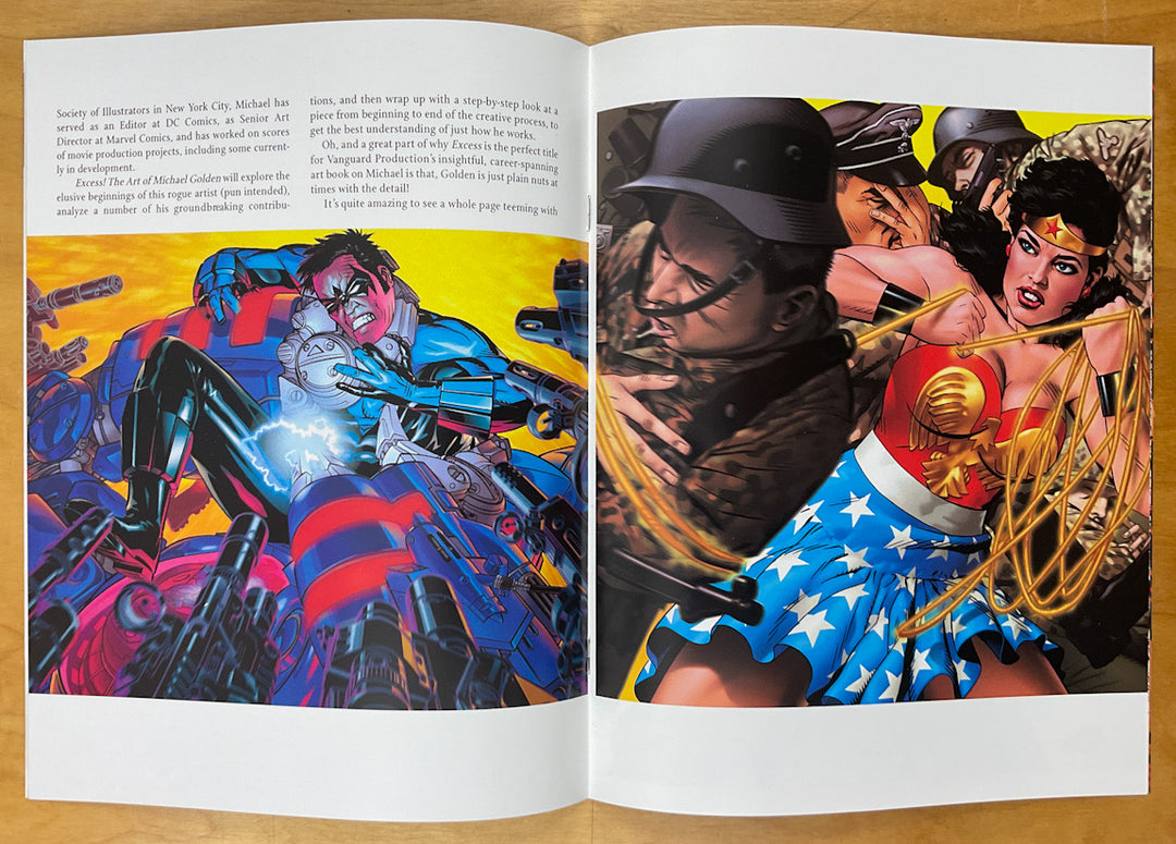 Vanguard Comic-Con Exclusive: The Art of Michael Golden - Signed