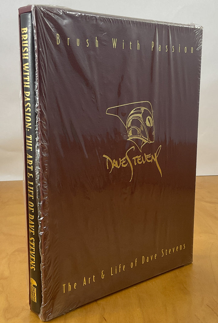 Brush with Passion: The Art and Life of Dave Stevens - Signed & Numbered Leather-Bound Edition