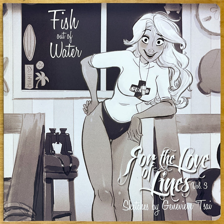 For the Love of Lines Vol. 3: Fish Out of Water - Inscribed with a Drawing