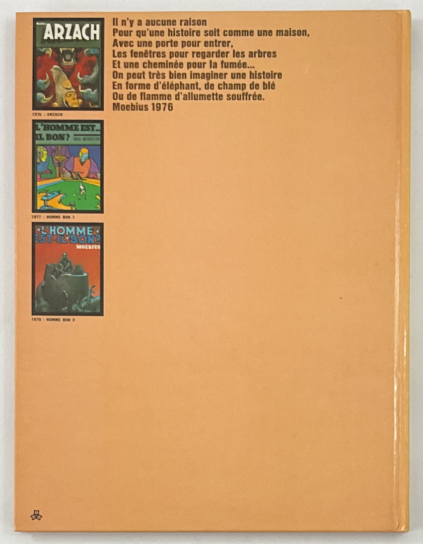 Moebius, Oeuvres Completes, Tome 2: l'Homme est il Bon? Arzach (1981) First Printing