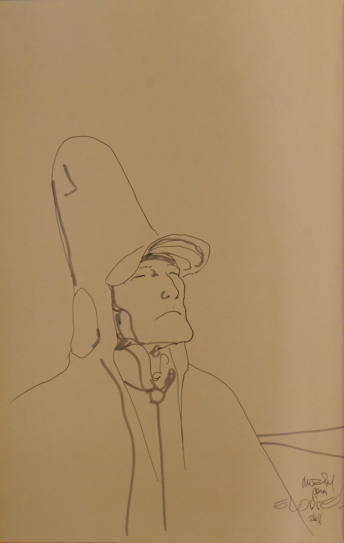 Arzak - l'Arpenteur - First Printing with a Signed Drawing