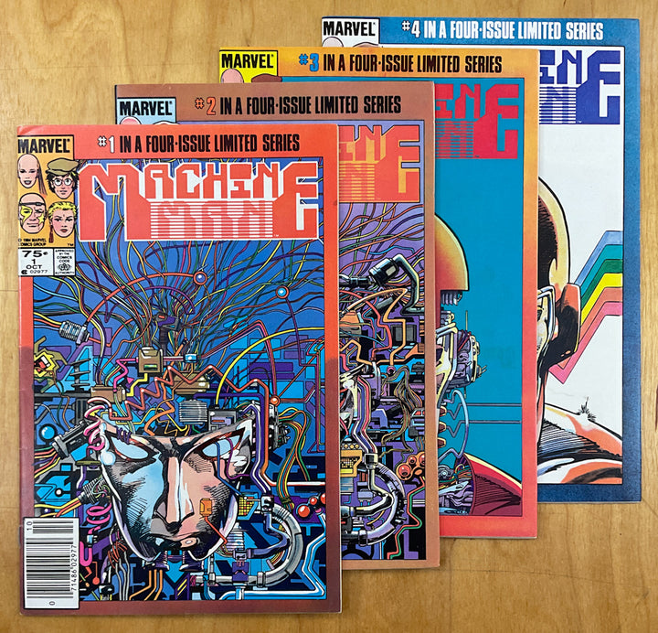 Machine Man #1-4 - Complete Set