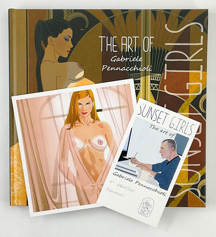 Sunset Girls: The Art of Gabriele Pennacchioli - Signed & Numbered Hardcover