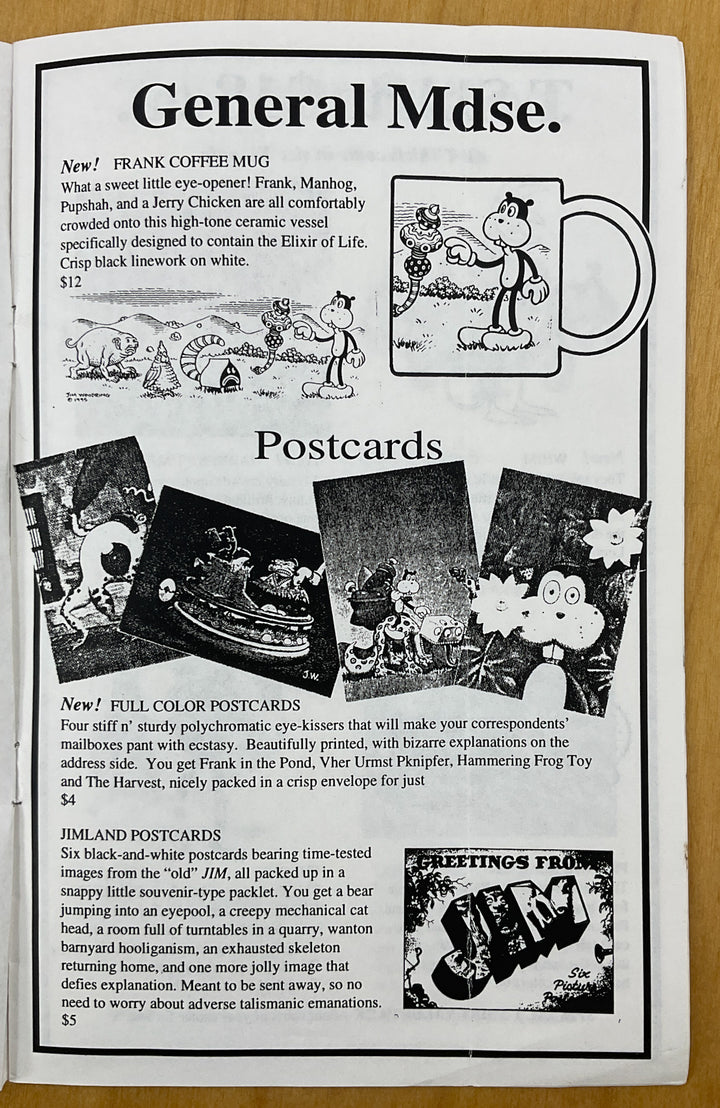 Jimland Novelties Catalog 2 - Signed with a Drawing