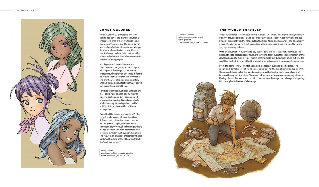 Manga Art: Inspiration and Techniques from an Expert Illustrator