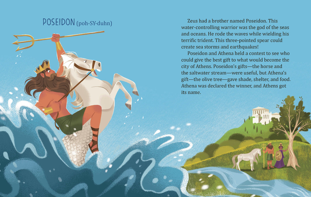 My Little Golden Book About Greek Gods and Goddesses