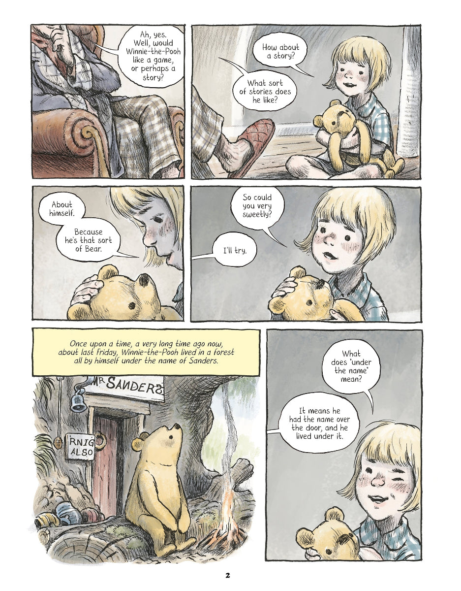 Winnie-the-Pooh: The Graphic Novel - Hardcover First Signed with a Drawing - Pre-Order