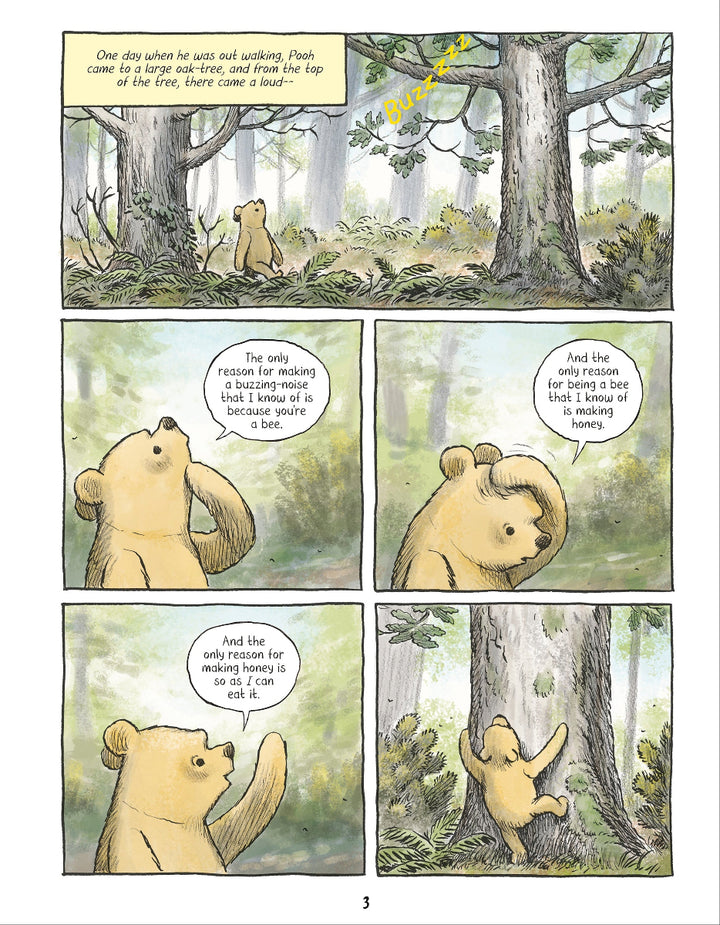 Winnie-the-Pooh: The Graphic Novel - Hardcover First Signed with a Drawing - Pre-Order